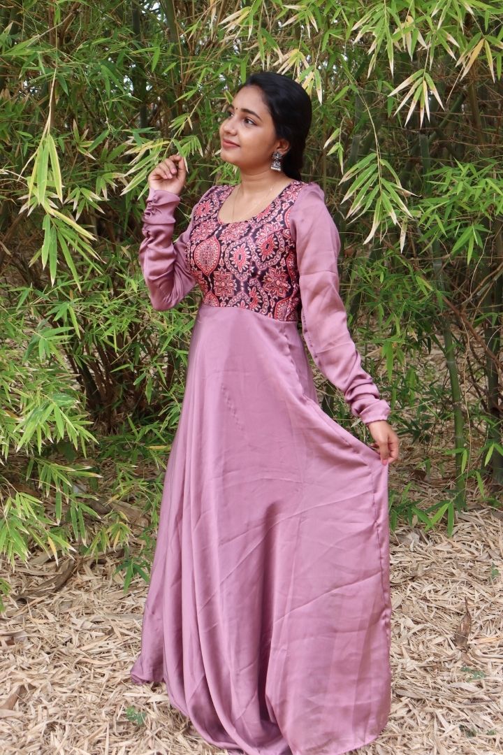 Kamya - Georgette Maxi - Choco Brown