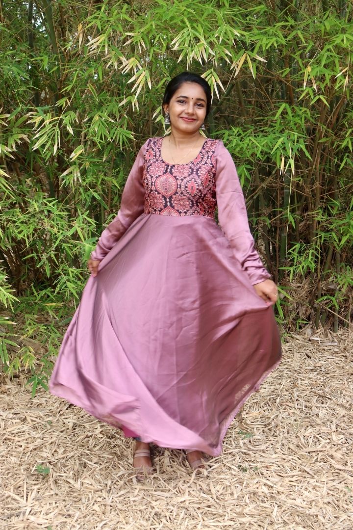 Kamya - Georgette Maxi - Choco Brown