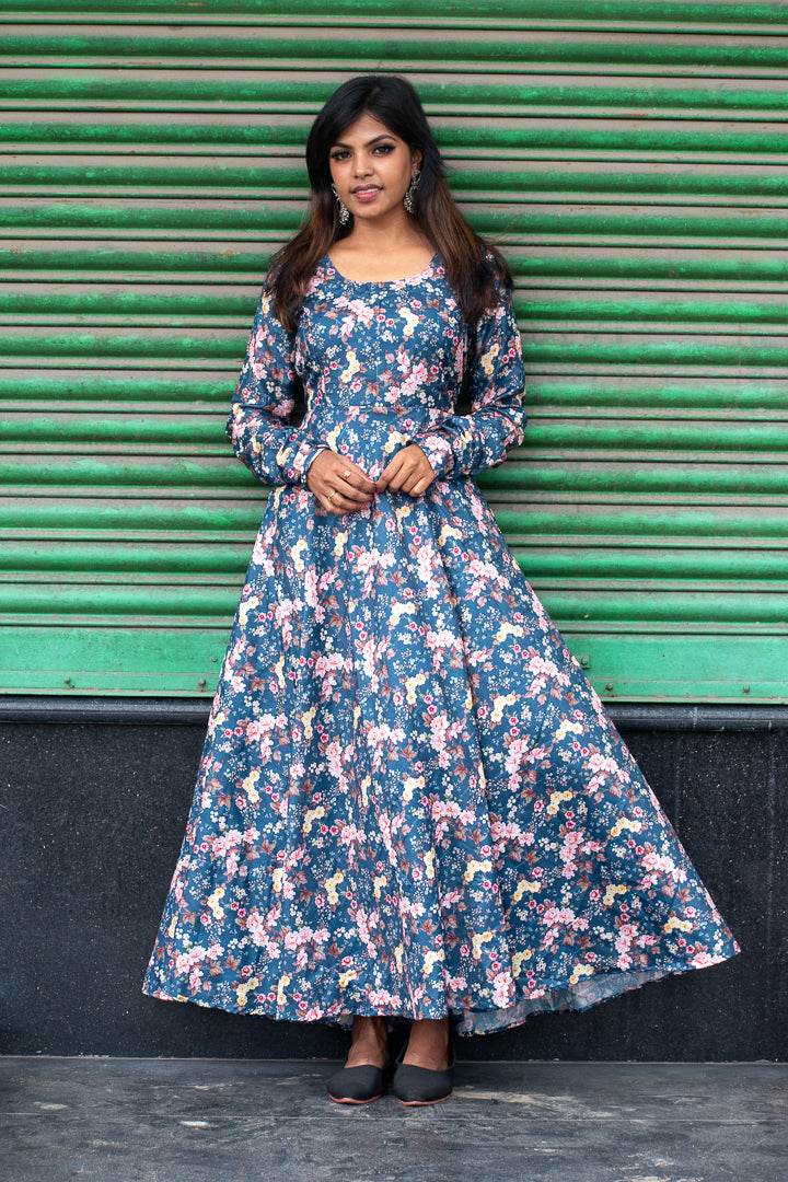 Lobelia - Sequence Worked Anarkali